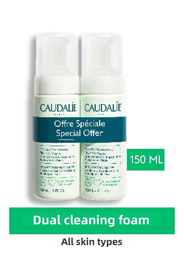 Vinoclean Instant Foaming Cleanser 150 ml 2 Pieces