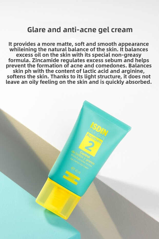 Acniben Shine & Pimples Control 40 ml Day Care Cream for Oily and Acne Prone Skin - 2