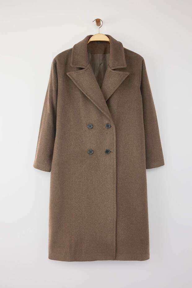 Mink Oversize nagyméretű kabát TBBAW23KB00002 - 5