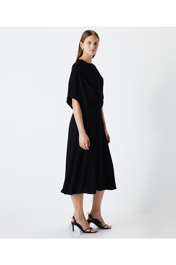 Yarasa kol elbise - 4