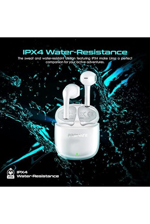 Wireless In-Ear Bluetooth 5.3 Earbuds with ANC, 30 Hours Playtime, Smart Touch Control, and - 5