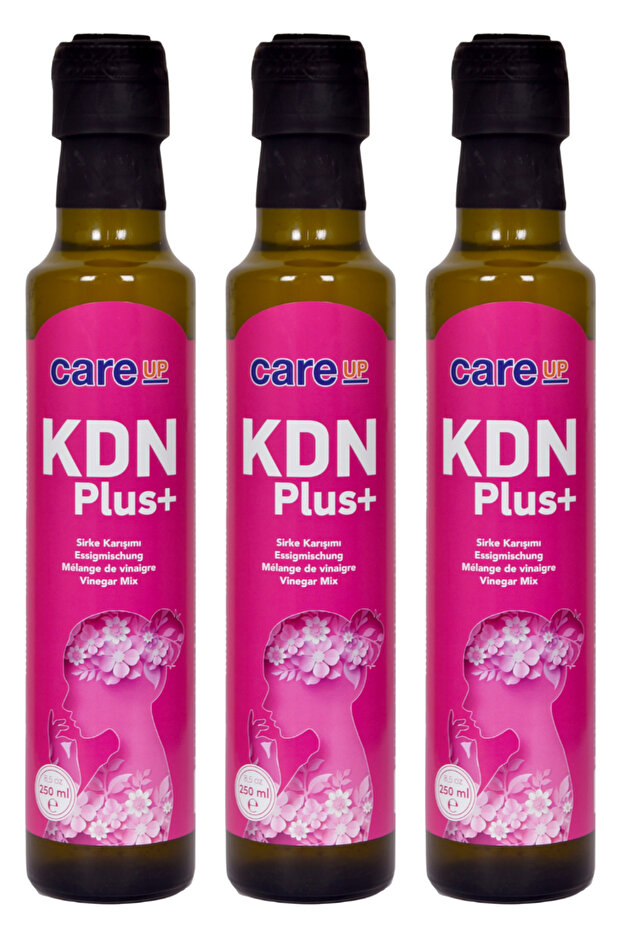 Sirke Kdn Plus Hayıt Otu, Civan Perçemi Sirke Karışımı 250 ml Adet, Regl, Östrojen X 3 Adet - 1