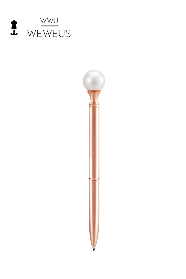 New Year Gift for Friend, Lover Luxury Ballpoint Pen with Rose Pearl