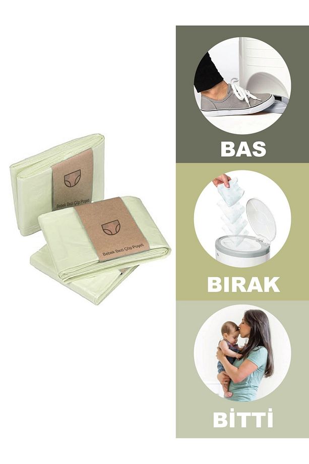 16lt Uyumlu 3 Paket - 2250 Adet Bez Kapasiteli Bahar Çiçekleri Kokulu Yerli Çöp Poşeti - 2