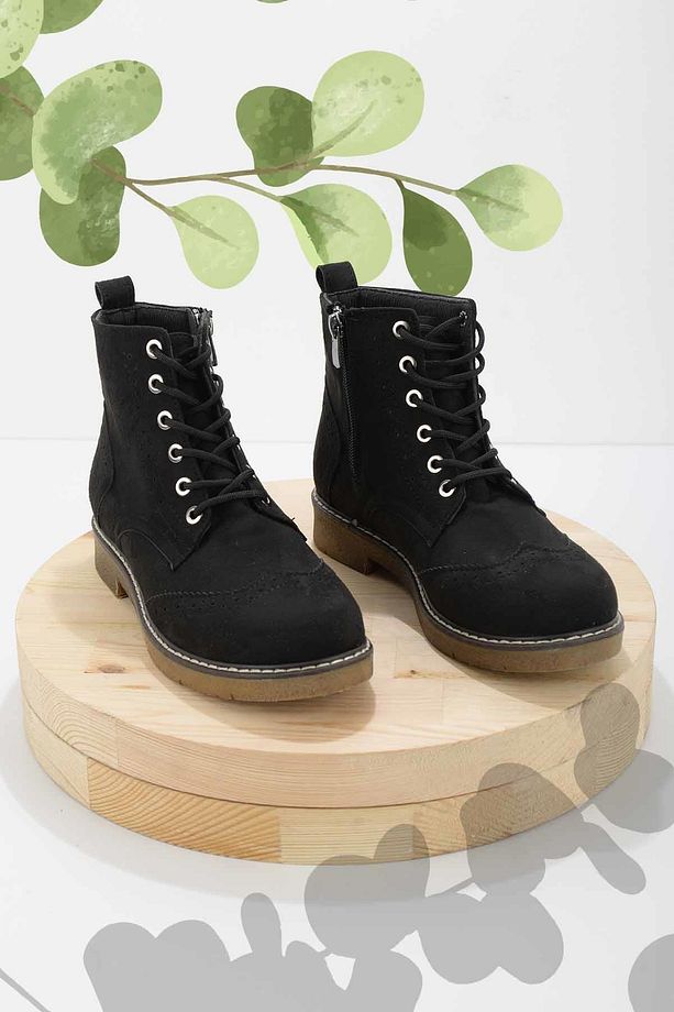 Siyah Kadın Bot & Bootie K02671901502 - 1