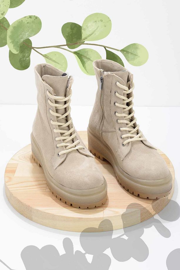 Bej Kadın Bot & Bootie K02669744002 - 1