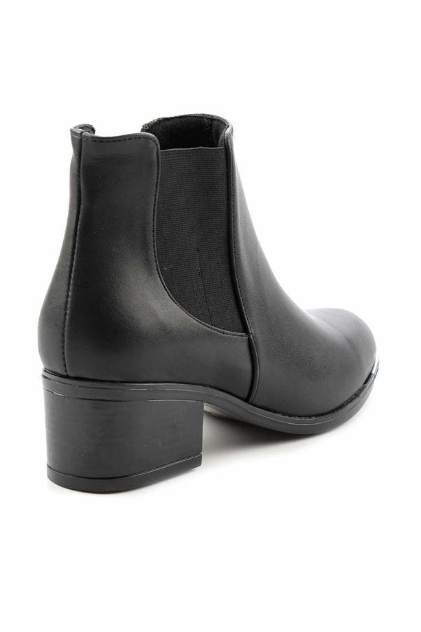 Siyah Kadın Bot & Bootie K02924871109 - 5