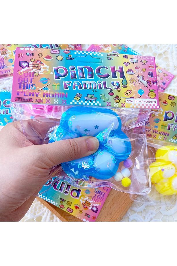 Pati Sukuşi Oyuncak Squishy Stres Oyuncağı Yumuşacık Jel Oyuncak Sukuşi Pati - 6