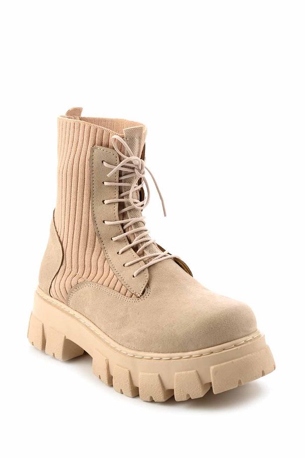Bej Kadın Bot & Bootie K02953300302 - 3