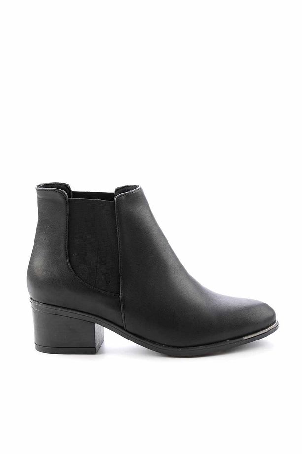 Siyah Kadın Bot & Bootie K02924871109 - 3