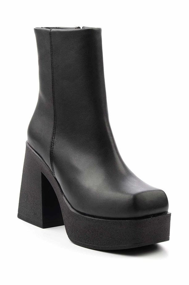 Siyah Kadın Bot & Bootie K02420035009 - 3