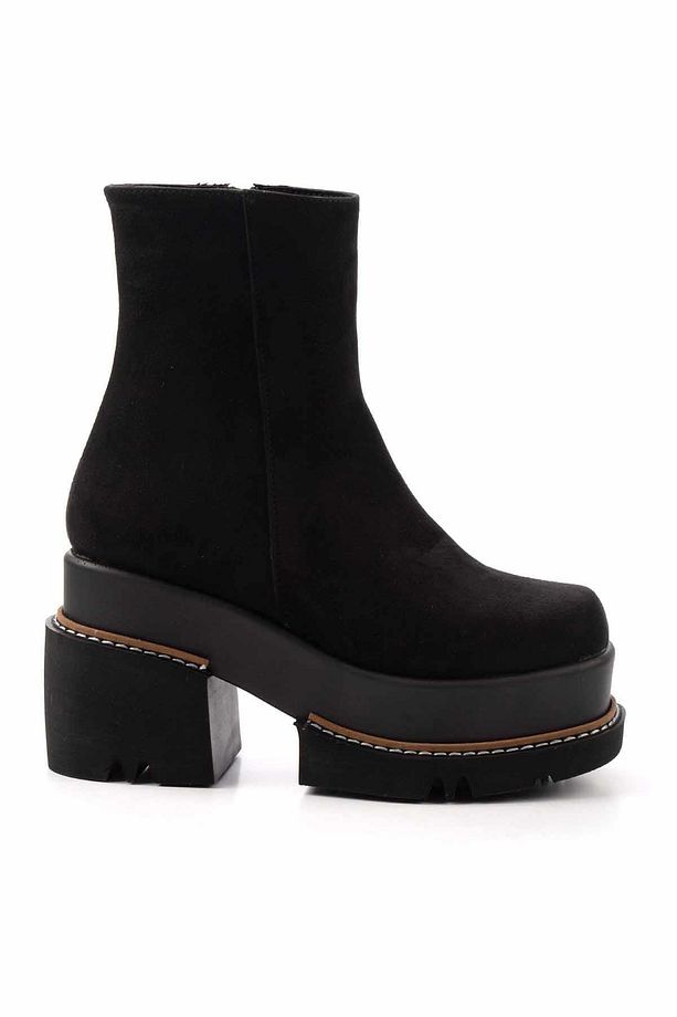 Siyah Kadın Bot & Bootie K02575211902 - 2