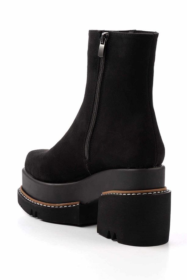 Siyah Kadın Bot & Bootie K02575211902 - 4
