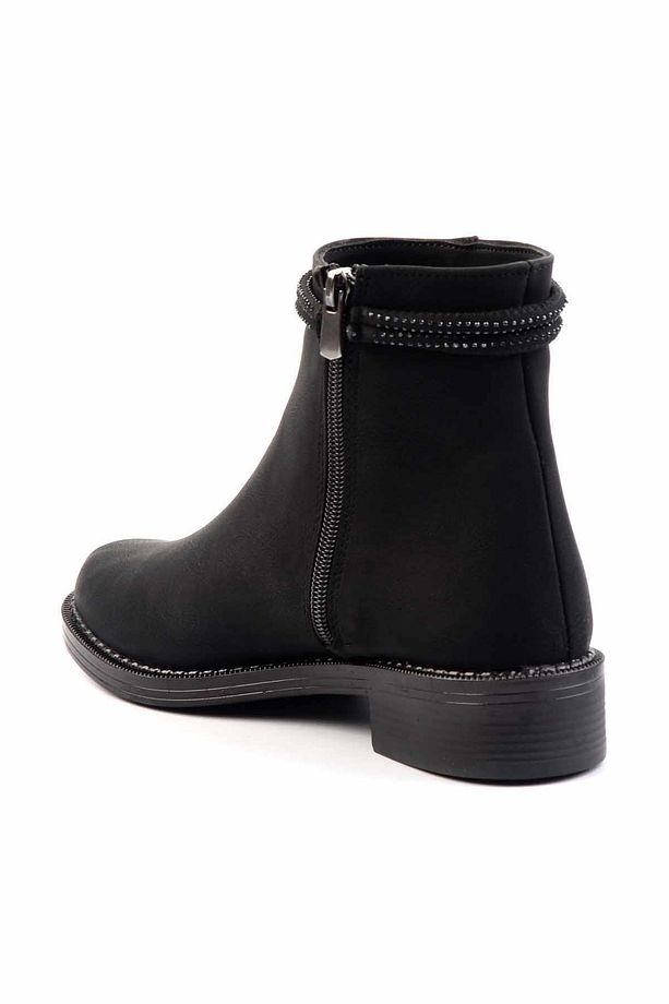 Siyah Kadın Bot & Bootie K02671903401 - 4