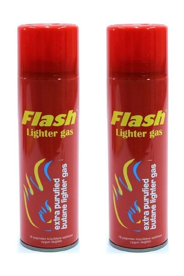 Flash Çakmak Gazı 2 Adet Tüm Çakmaklar Için - 1