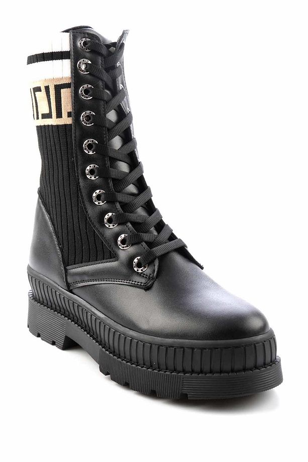 Siyah Kadın Bot & Bootie K02687110009 - 3