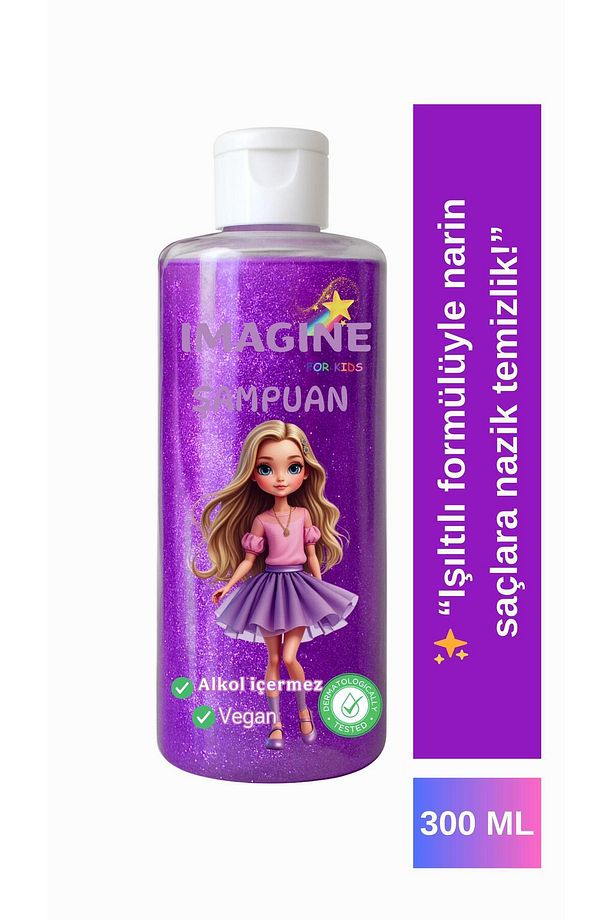 🌟 Imagine Genç Çocuk Şampuan ✅ %100 Doğal ve Güvenli İçerik ✅ Göz Yakmayan Formül - 2
