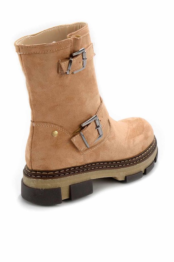 Bej Kadın Bot & Bootie K02538557802 - 5
