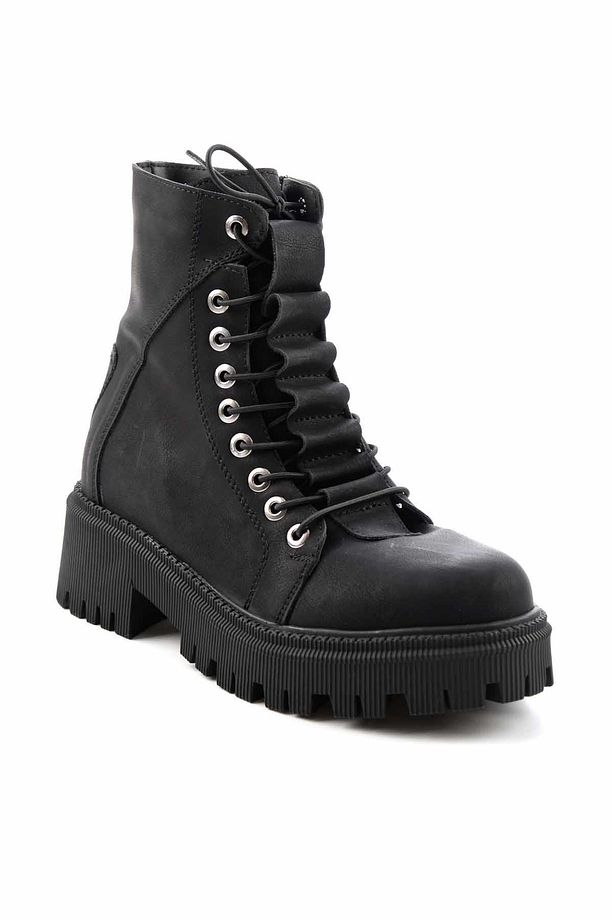 Siyah Kadın Bot & Bootie K02586201301 - 3