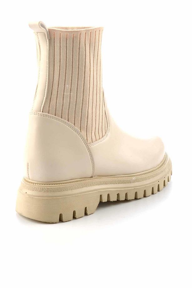 Bej Kadın Bot & Bootie K02792021409 - 5
