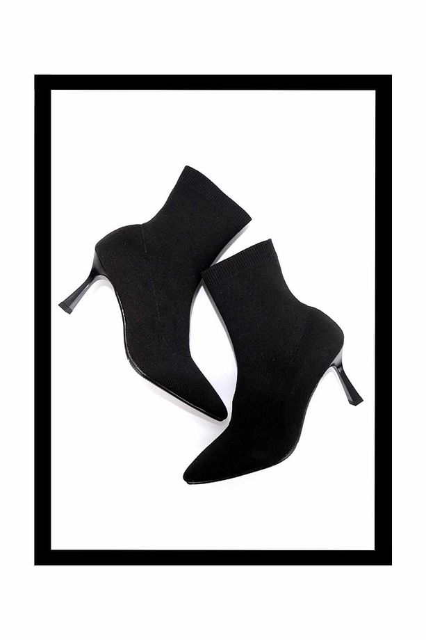 Siyah Kadın Bot & Bootie K02428971517 - 2