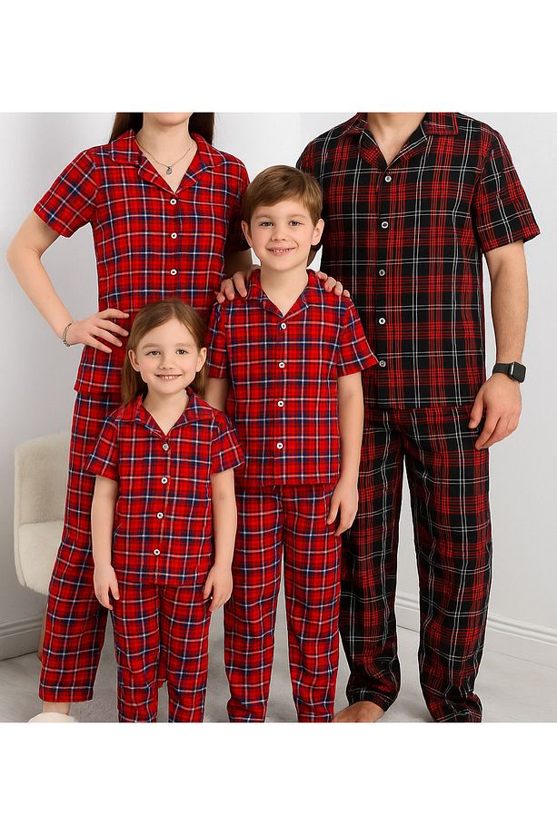 Aile kombini pijama takımı - 1