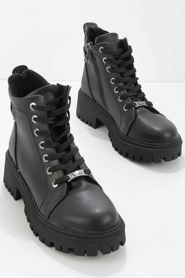 Siyah Kadın Bot & Bootie K02586205809 - 1