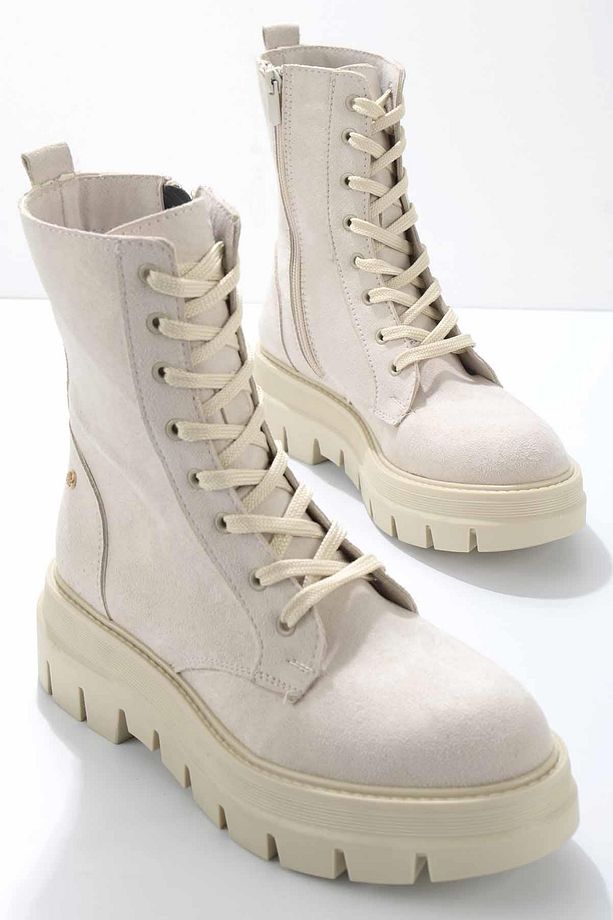 Bej Kadın Bot & Bootie K02538014402 - 1