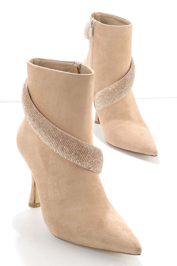 Bej Kadın Bot & Bootie K02229008502 - 3