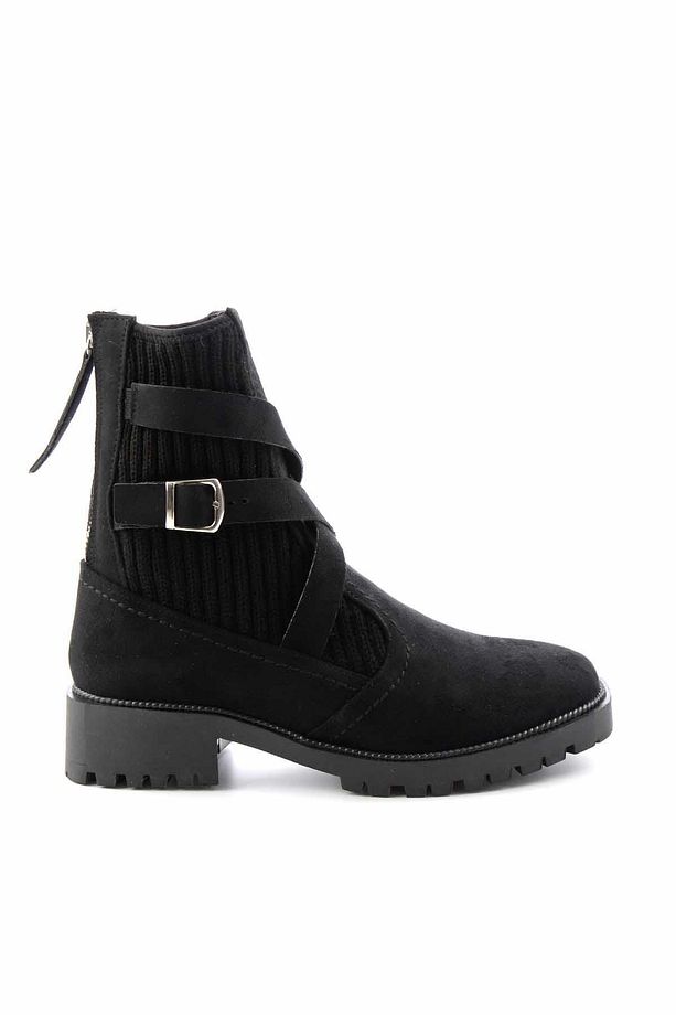 Siyah Kadın Bot & Bootie K02990101802 - 2