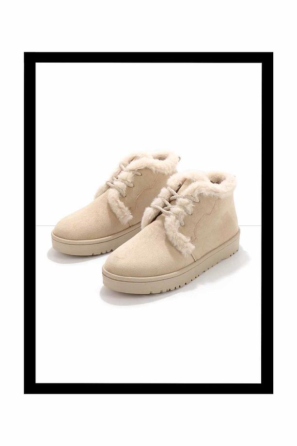 Bej Kadın Bot & Bootie K02393100002 - 2