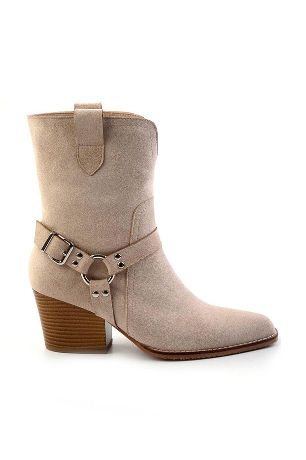 Bej Kadın Bot & Bootie K02055014002 - 1