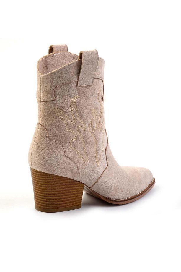 Bej Kadın Bot & Bootie K02055012002 - 4