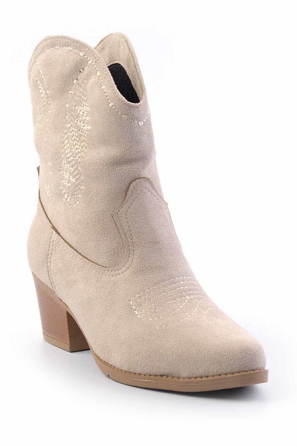 Bej Kadın Bot & Bootie K02217100902 - 3