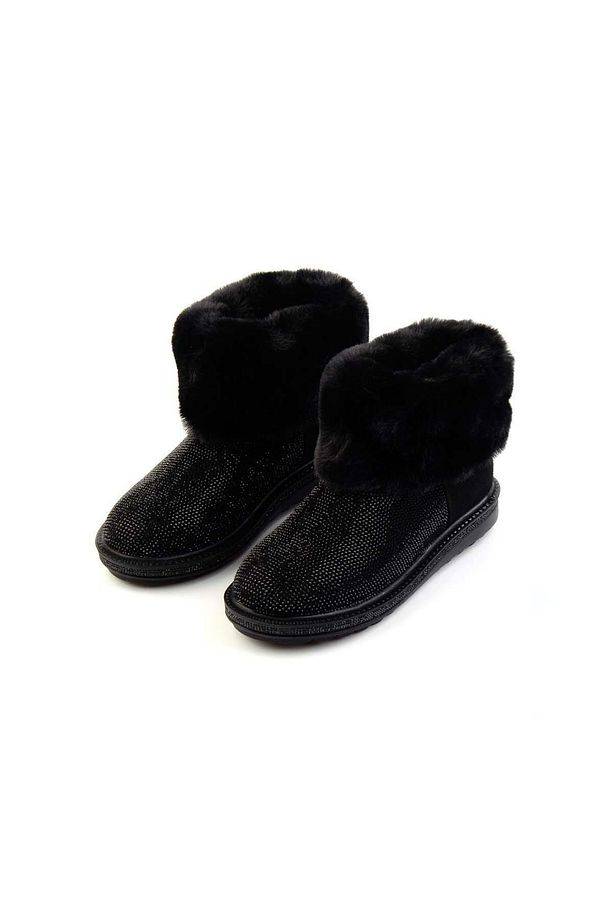 Siyah Kadın Bot & Bootie K02192186002 - 2