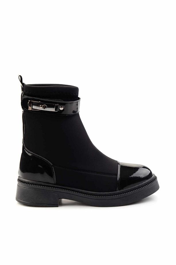 Siyah Kadın Bot & Bootie K02643085017 - 1