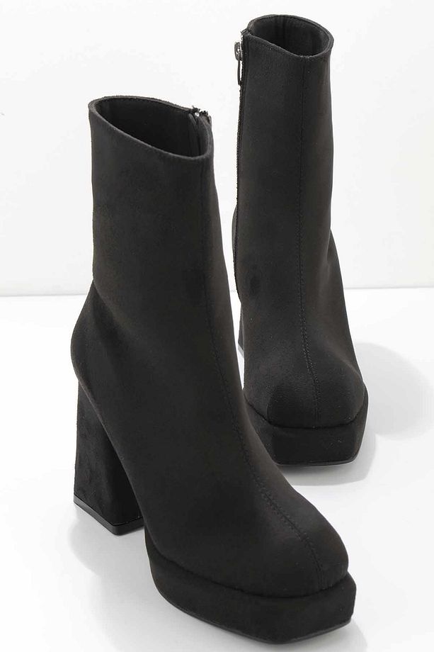 Siyah Kadın Bot & Bootie K02215290202 - 2