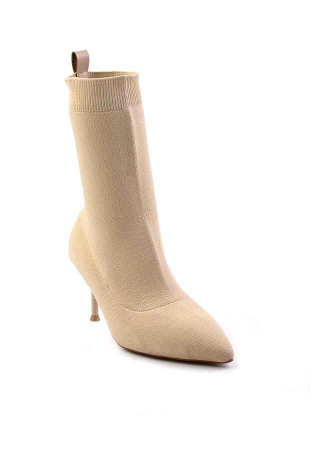 Bej Kadın Bot & Bootie K02209033082 - 3