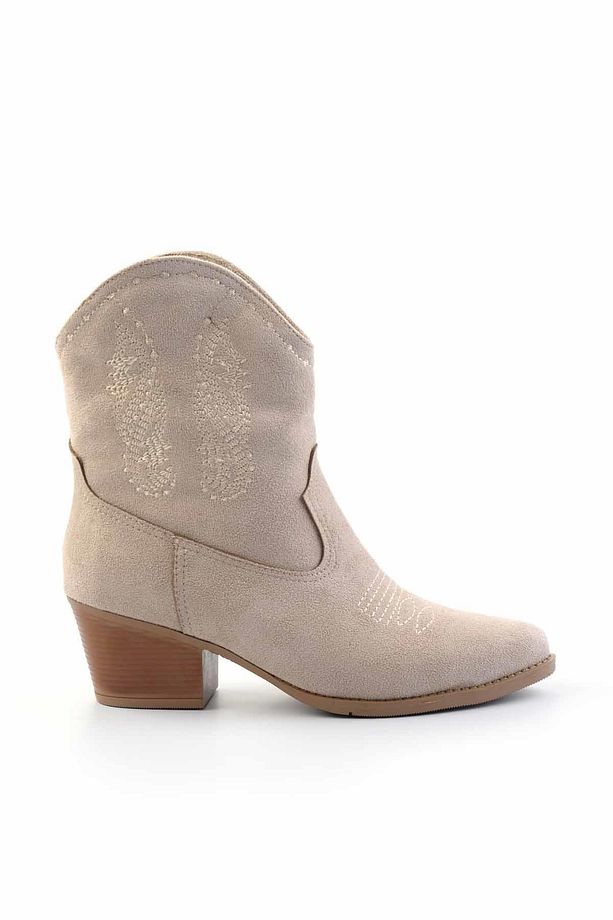 Bej Kadın Bot & Bootie K02217100902 - 1