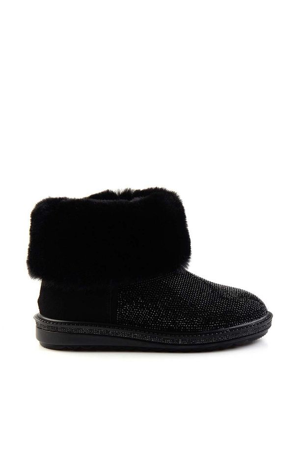 Siyah Kadın Bot & Bootie K02192186002 - 1