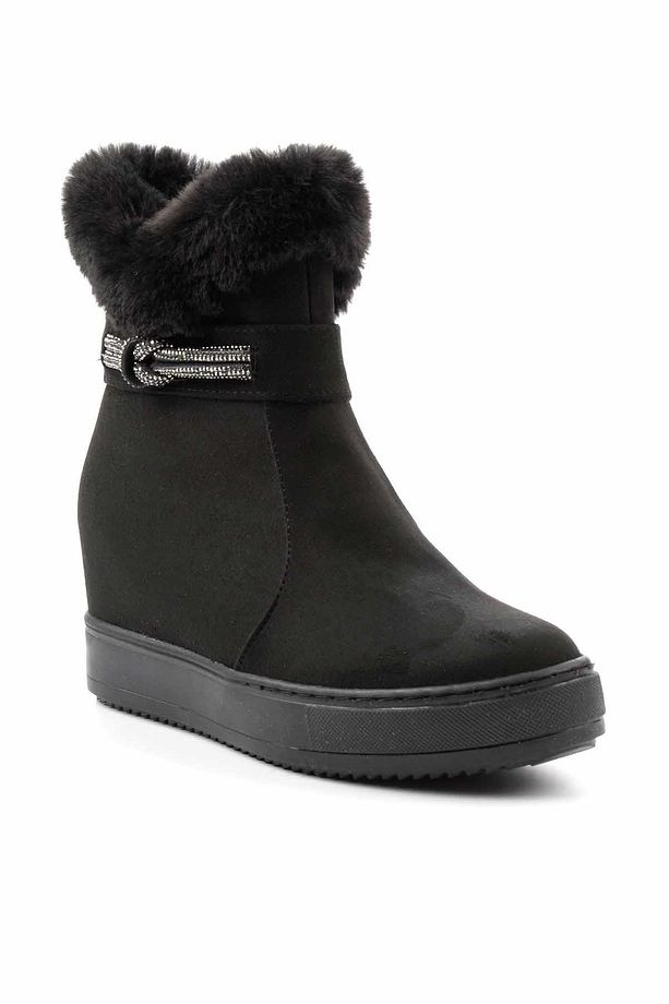Siyah Kadın Bot & Bootie K02566044002 - 3