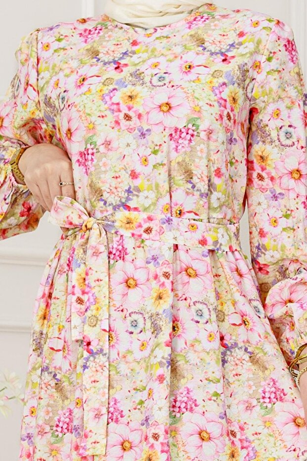 Rochie Floral Beach-Roz - 4