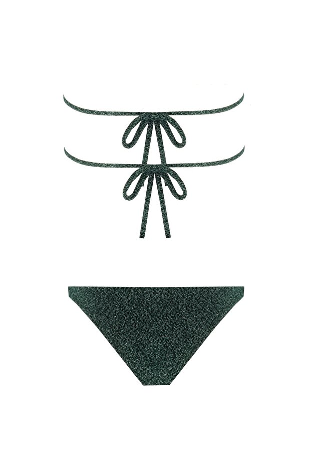 Sun Sparkle Green Bikini Set - 2