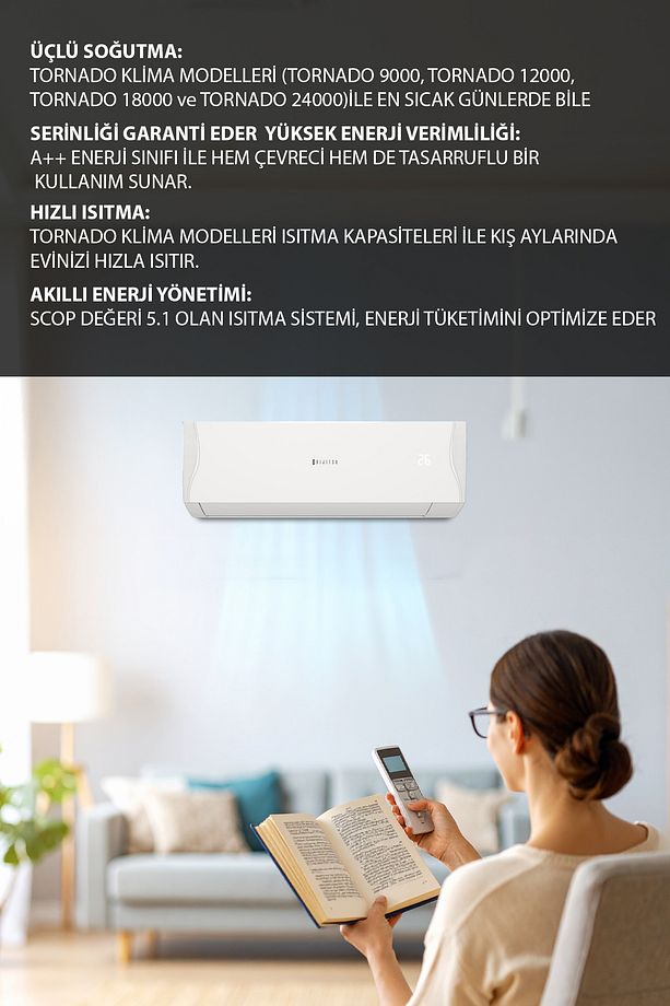 Tornado 9000 Btu Klima - 2