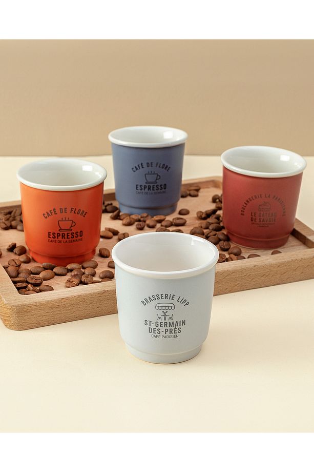 Darci Espresso Fincan Seti - 90 ml - 1