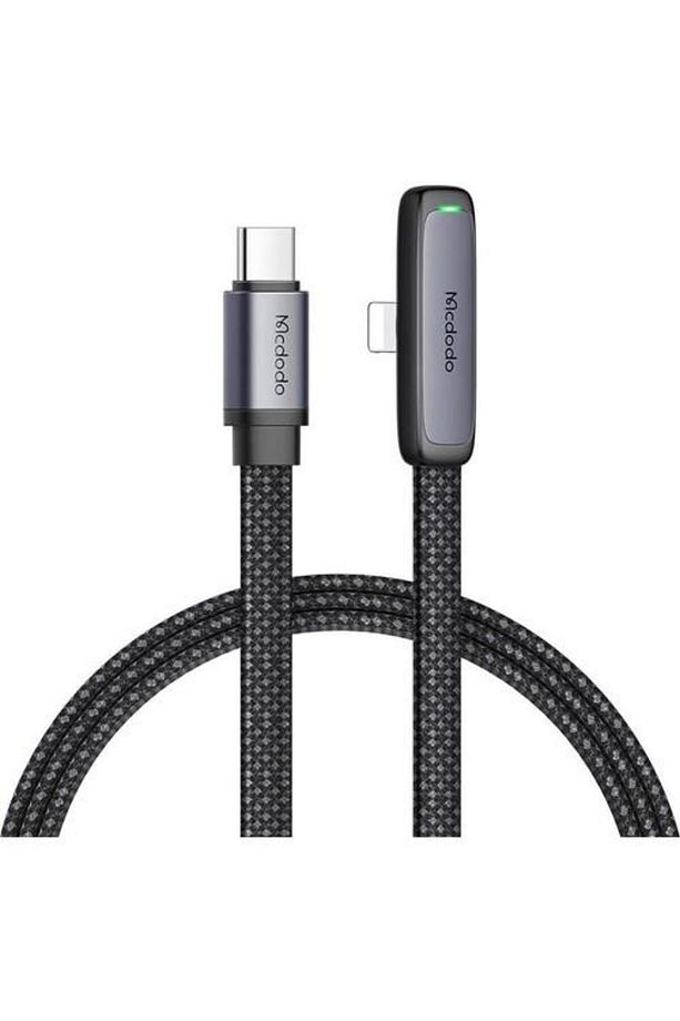 Ca-3350 Type-c To Lightning Iphone Için Hızlı Şarj & Data Kablosu 1.2m - Siyah - 1