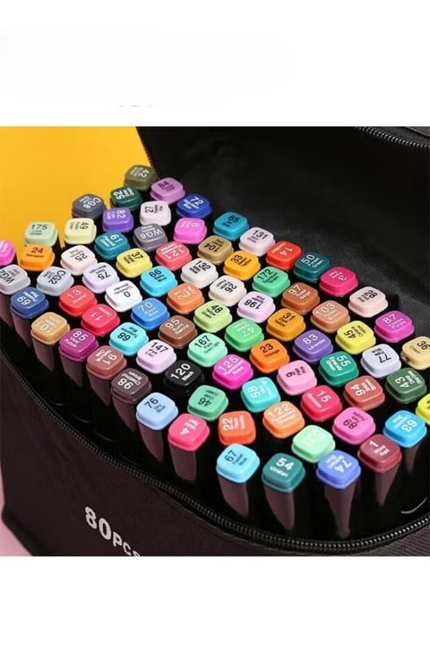 80 Color Markers - 3