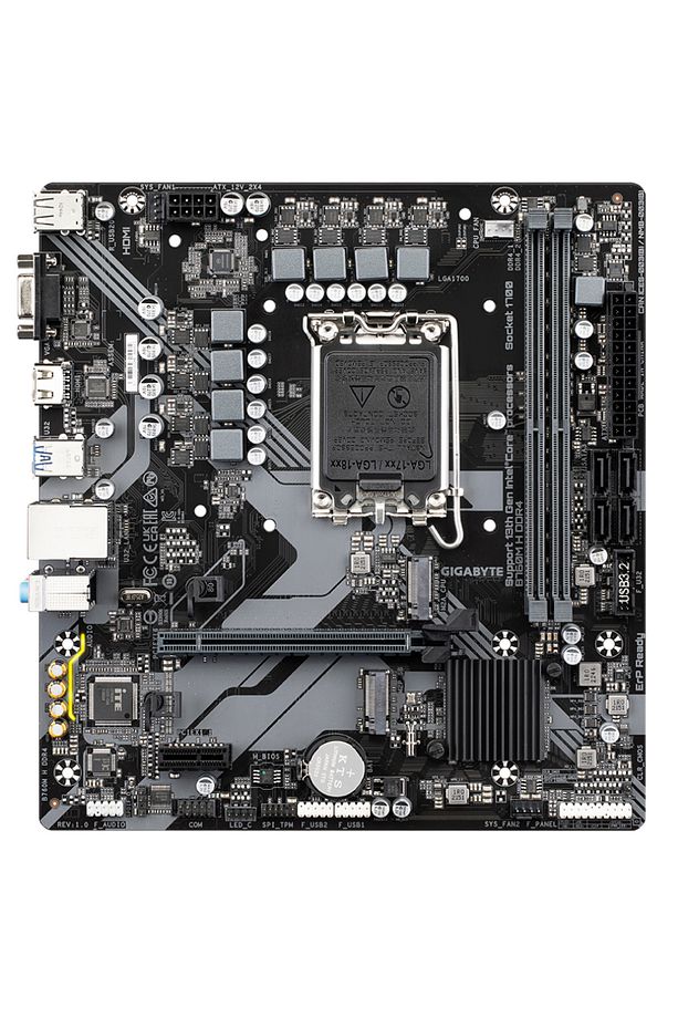 B760m-h-ddr4 Intel B760 Soket 1700 Ddr4 3200mhz Matx Gaming (OYUNCU) Anakart - 1