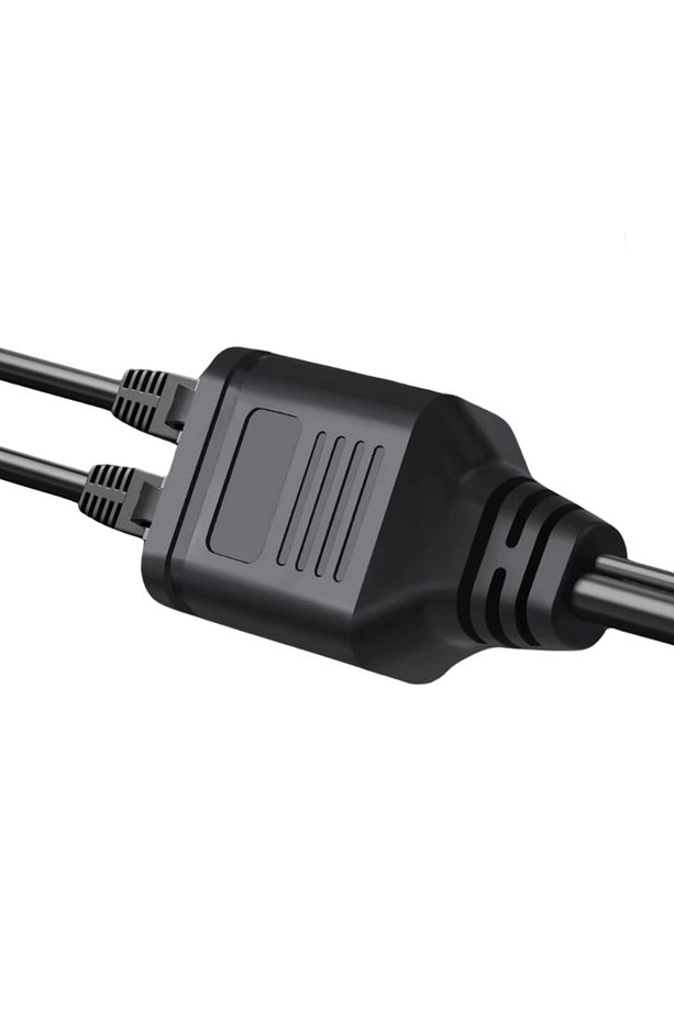 4711 1x2 Port RJ45 USB Güç Destekli Ethernet Switch Splitter Çevirici Çoklayıcı - 2