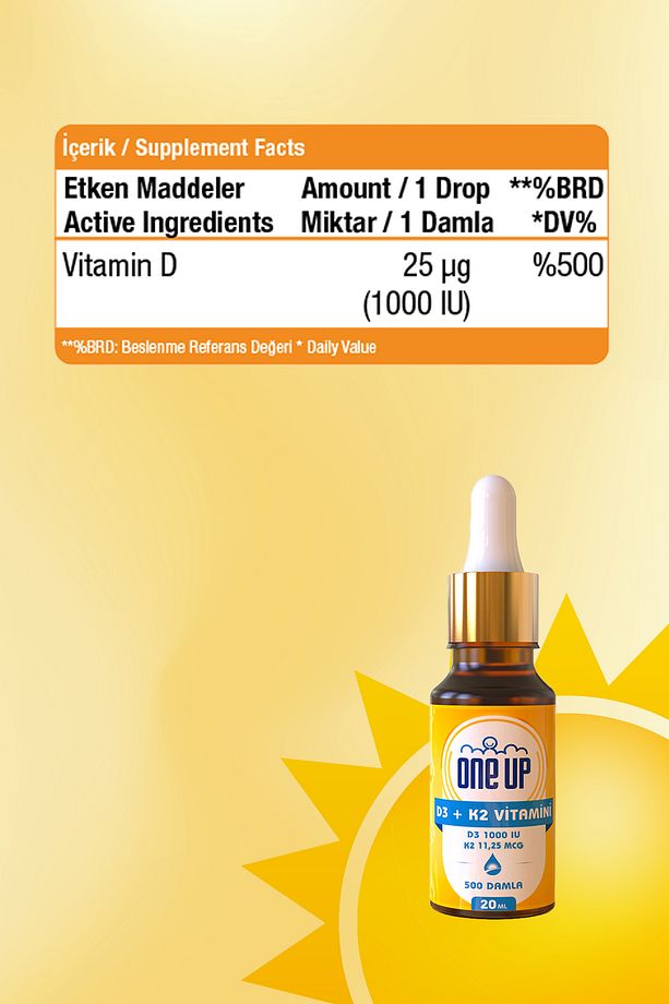D3 K2 Vitamini 20 ml Damla - 4